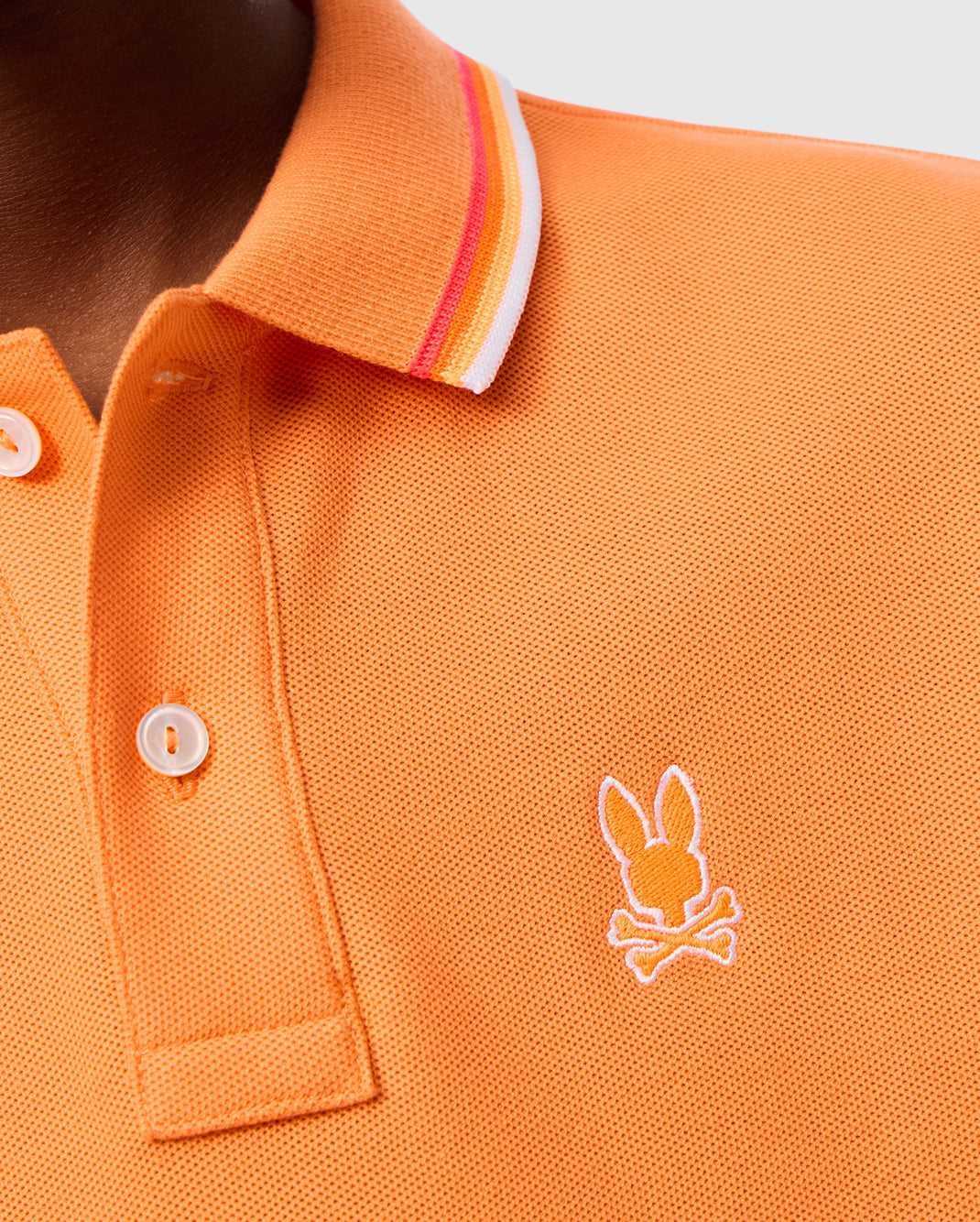 Polos Psycho Bunny Granbury Pique Polo Rose Enfant | CLF-44648098